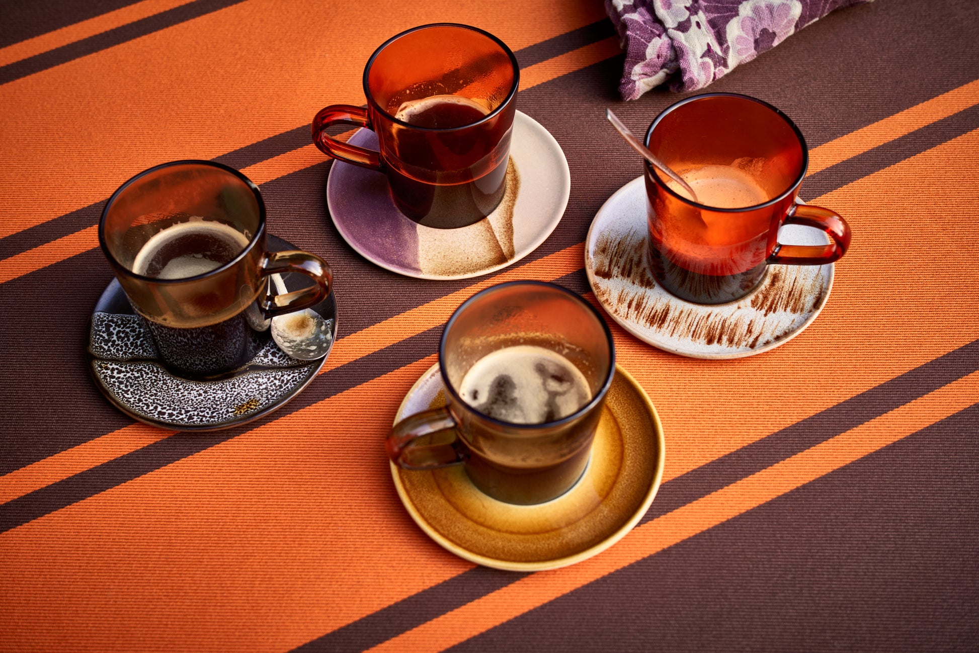 Untertassen "Big Sur" (4er Set)