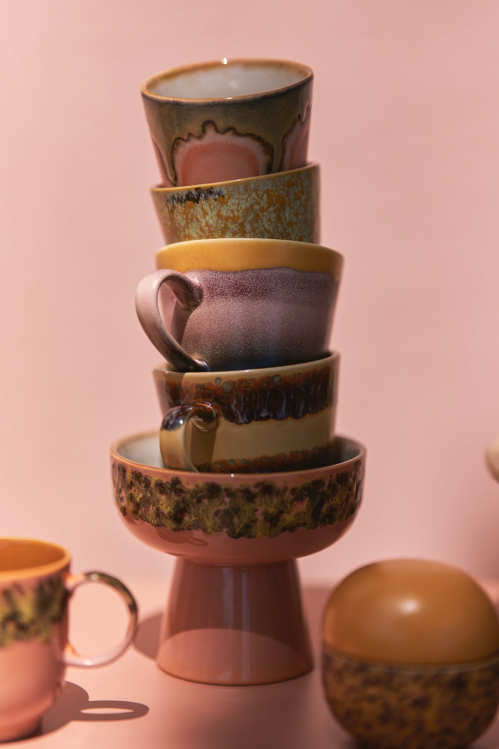 Cappuccino Tassen "Vista" (4er Set)